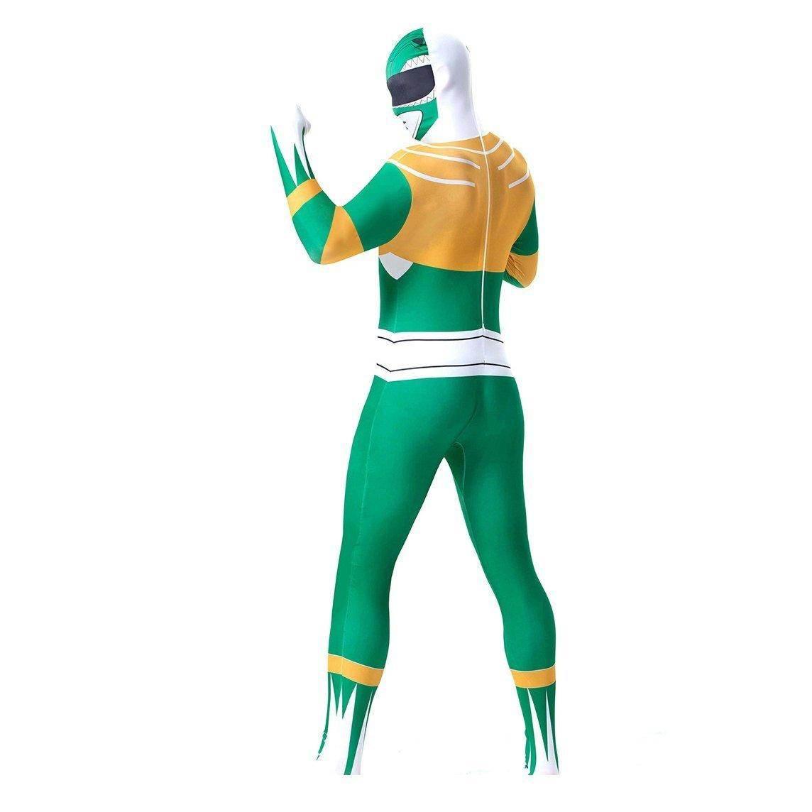 Power Ranger Zentai Bodysuit Costume Halloween Cosplay - Azufun