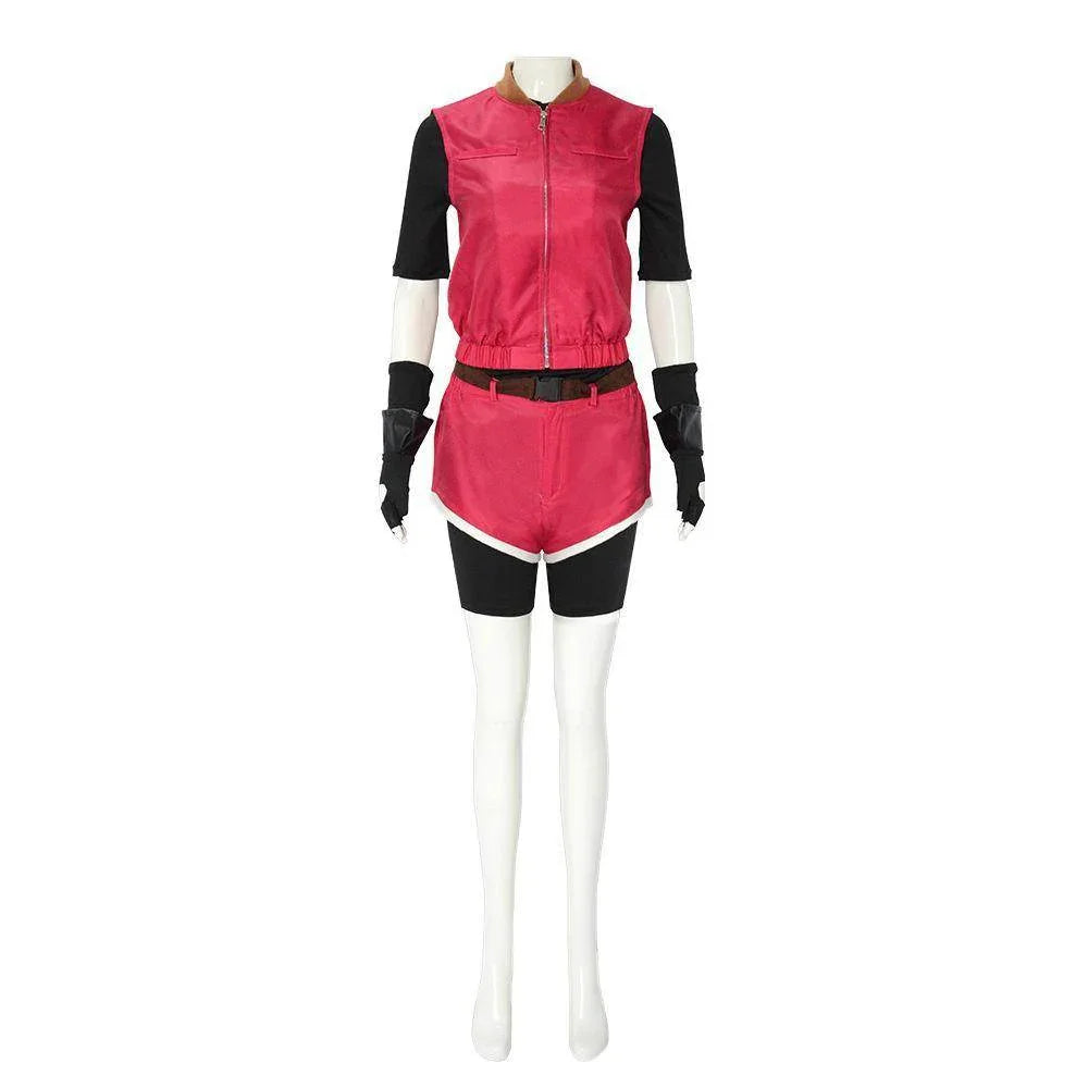 Resident Evil cosplay Claire Redfield Costume Cosplay Halloween - Azufun