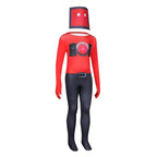 Skibidi Toilet Game Kids Cosplay Costume Jumpsuit Halloween Carnival Suit - Azufun