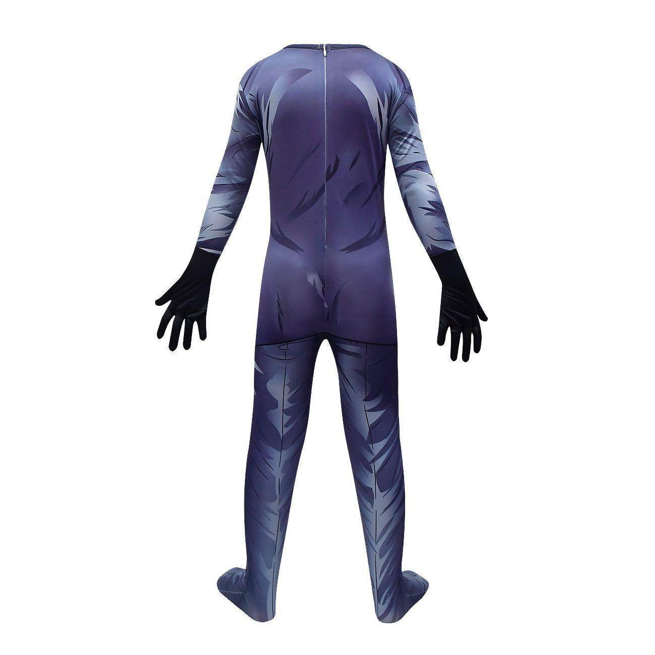 Skibidi Toilet Outfits Jumpsuit Mask Titan Tv man Cosplay Costume For Kids - Azufun