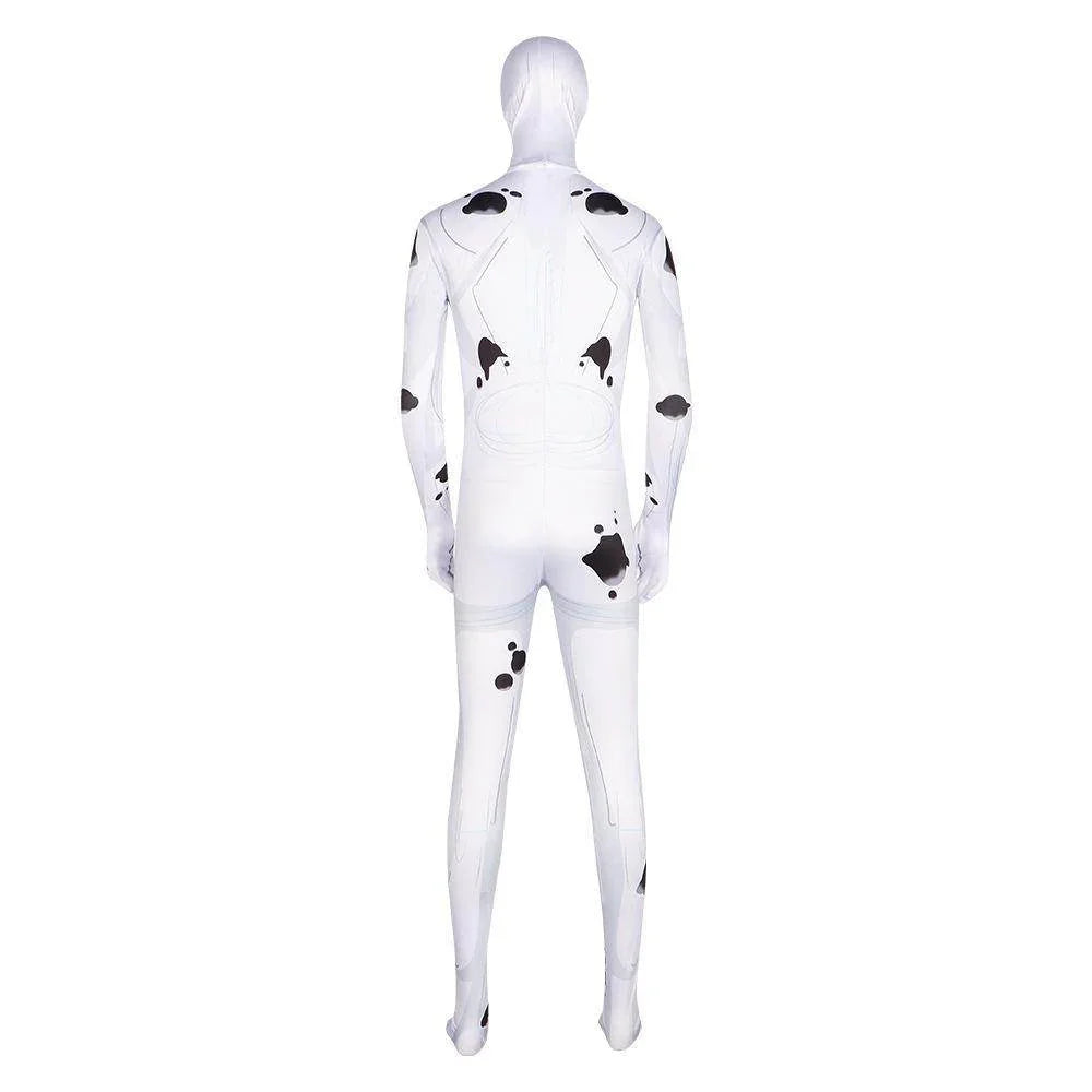 Spider-Man Across the Spider Verse Gwen Stacy Zentai Cosplay Costume Outfits Halloween Carnival Suit Adults - Azufun