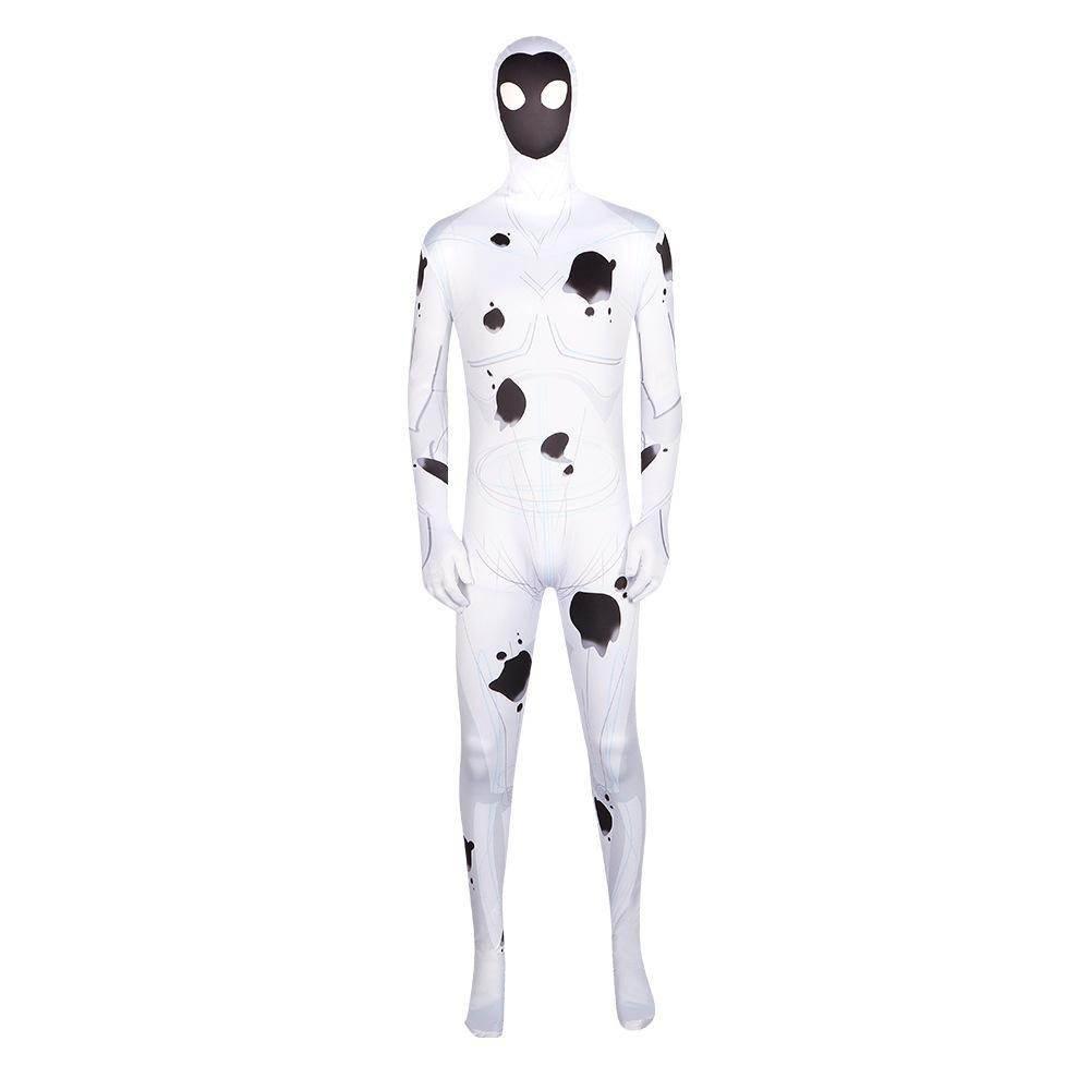 Spider-Man Across the Spider Verse Gwen Stacy Zentai Cosplay Costume Outfits Halloween Carnival Suit Adults - Azufun