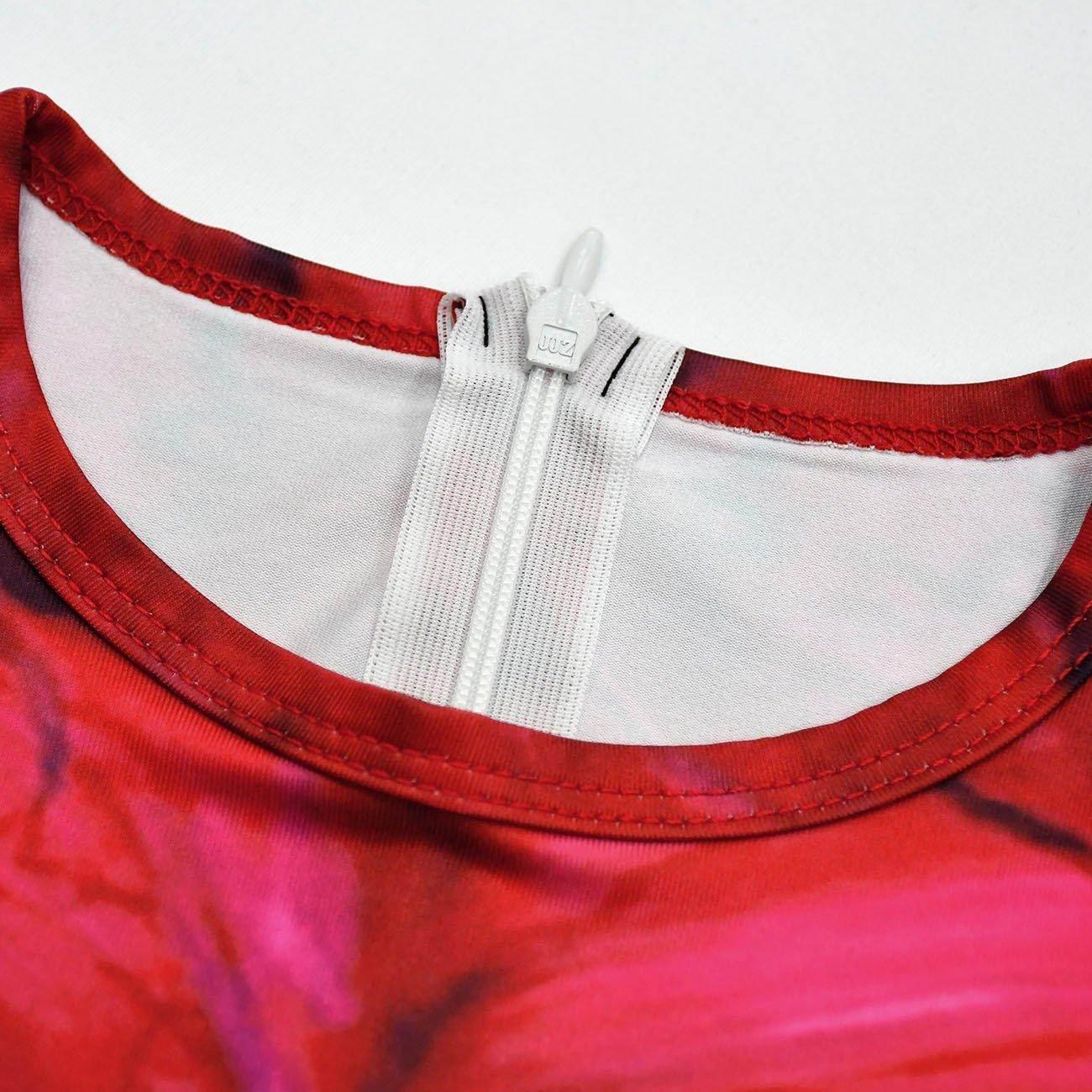 Spider-Man CARNAGE RED VENOM Costume For Kids Deluxe Zentai Cosplay Jumpsuits With Head Mask Halloween - Azufun