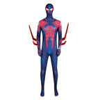 SpiderMan Across the Spider Verse Miguel O'Hara 2099 Zentai Costume Cosplay Outfits Halloween Carnival Suit Adults - Azufun