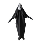 Spirited Away No Face Man Costumes Cosplay Set With Mask And Gloves - Azufun