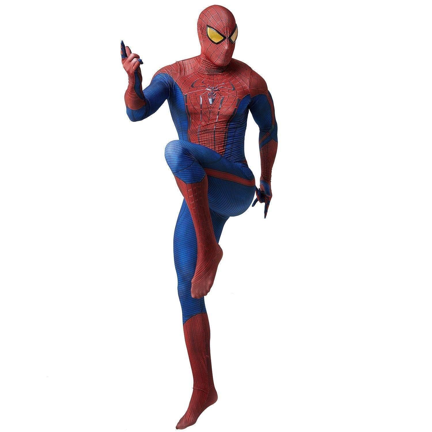 The Amazing Spider-Man Peter Parker With Yellow Eyed Cosplay Costume - Azufun