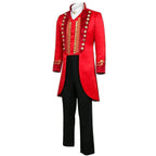 The Greatest Showman Cosplay Costume P.T. Barnum Red Suit - Azufun