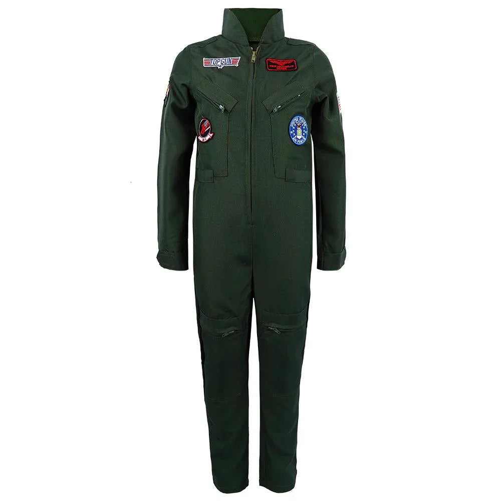 BuyTop Gun Maverick Pilot Uniform Outfit Carnival Suit Cosplay Costumes for Adult Now Cheaper With 3 - 5 Days Ship - PajamasBuy