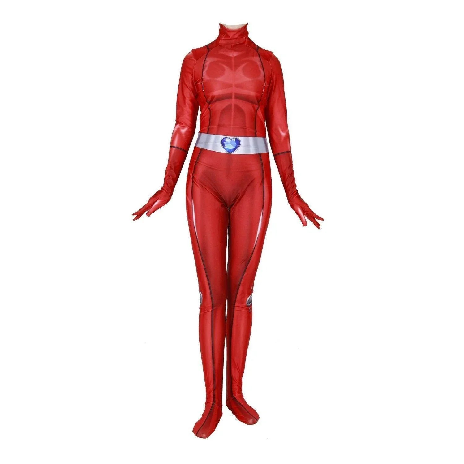 Totally Spies Giantess Costume Jumpsuit Anime Cosplay for Adult Kids - Azufun