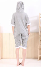BuyTotoro Pajamas Animal Short Sleeve Onesie Hoodie Kigurumi Now Cheaper With 3 - 5 Days Ship - PajamasBuy