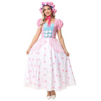 Toy Story 4 Little Bo Peep Cosplay Dress Halloween Costumes For Adult - Azufun