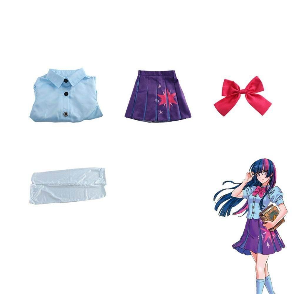 Twilight Sparkle My Little Pony Friendship Is Magic Cosplay Costumes for Adult - Azufun