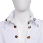 White Elvis Presley Cosplay Costume Halloween Carnival Suit For Adults - Azufun
