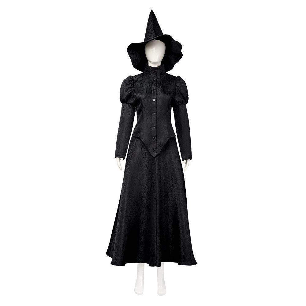Wicked: Part One Elphaba Movie Costume Cosplay Halloween - Azufun