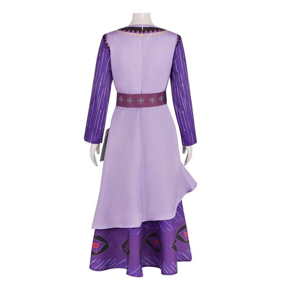 Wish Asha Anime Cosplay Costume Outfits Halloween Carnival Suit - Azufun