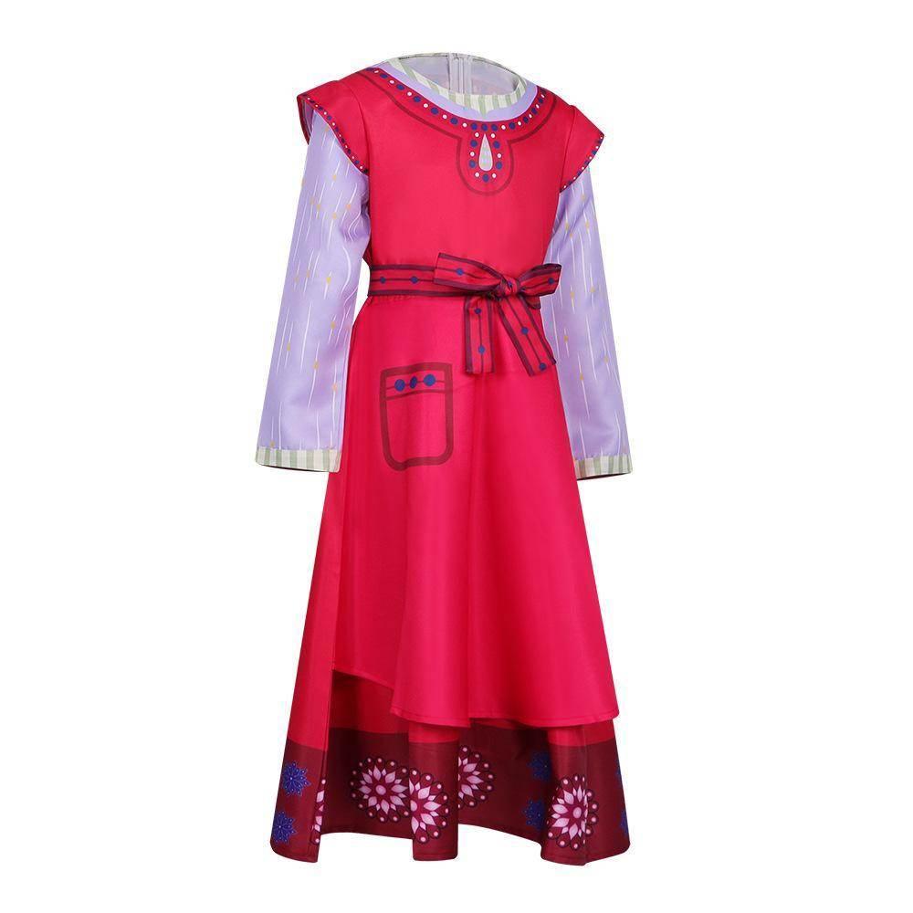 Wish Dahlia Movie Kids Cosplay Costume Outfits Carnival Suit - Azufun